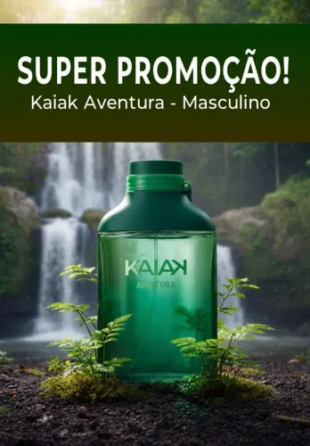Kaiak Aventura - Perfume lacrado 
