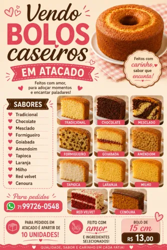 Atacado de bolo