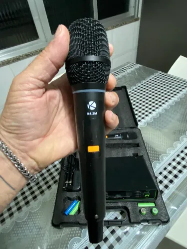 Microfones Kadoshi k422 sem fio