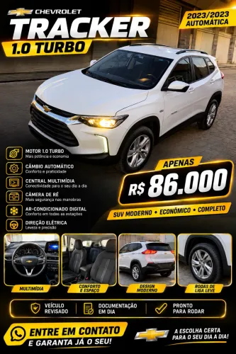 Chevrolet Tracker LT 1.0 Turbo 12V Flex AUT 2023