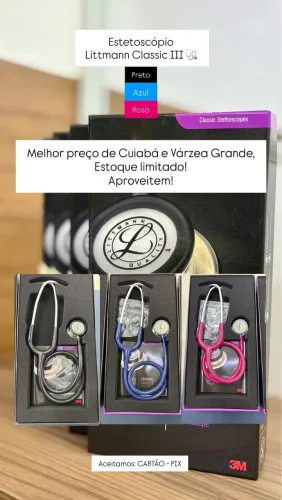 Estetoscópio Littmann Classic III