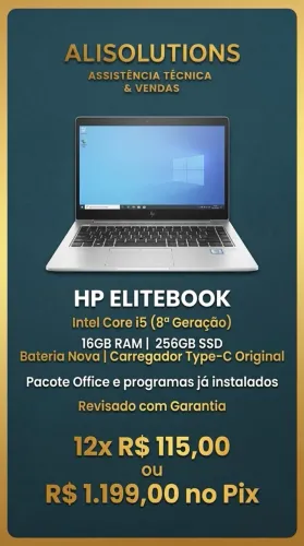 Notebooks semi novos