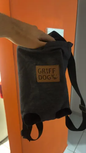 Bolsa Canguru Griff Dog para Cães e Gatos Nunca usada