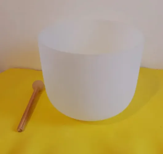 Tigela de cristal - quartzo puro