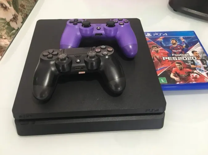 playstation 4 + monitor