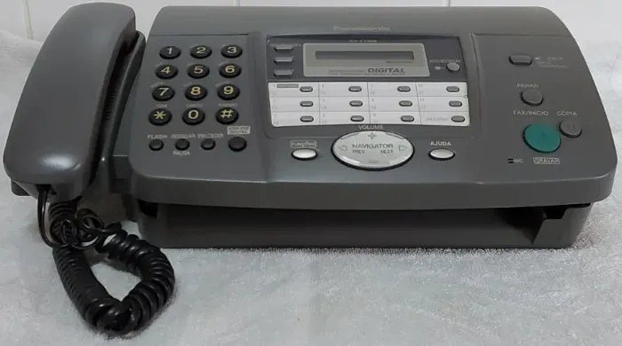 Fax Fac-símile Panasonic KX-FT908BR e Microfone Leson DO-55 A  