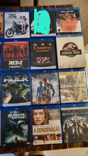 Lote de blu-ray 
