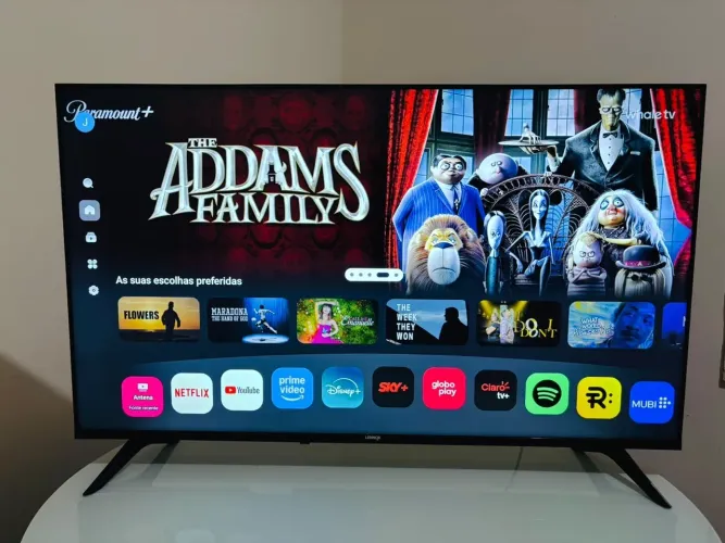 Vendo smart tv Lenoxx 50 4k impecável