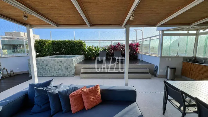 Cobertura duplex à venda Blue das Américas | Barra da Tijuca | Vista Panorâmica | Piscina 