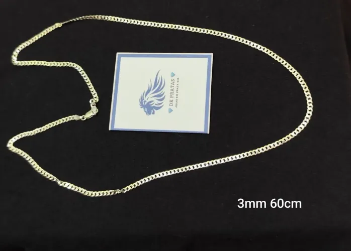 Prata925 3mm 60cm 