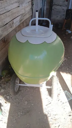 Carrinho de coco