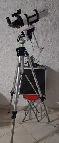 telescópio Sky-Watcher AZ-GTI + cunha + Tripé e hard case