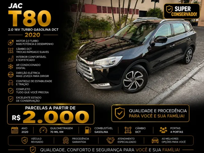 JAC T80 2.0 Turbo 16V 5P Aut. 2020