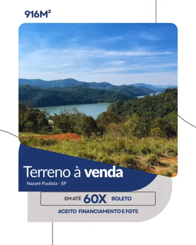 Terreno a Venda Interior de São Paulo - SP / Água e Energia