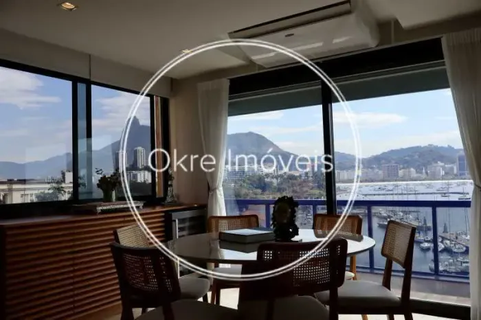 Cobertura de luxo com vistas panorâmicas à venda na Urca