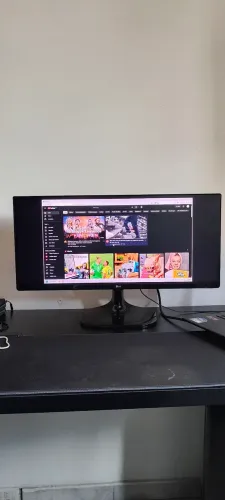 Monitor LG ultrawide 25 polegadas 25UM58 (usado)