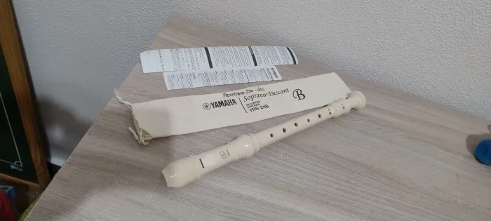 Flauta Doce Soprano Barroca YRS-24B Yamaha