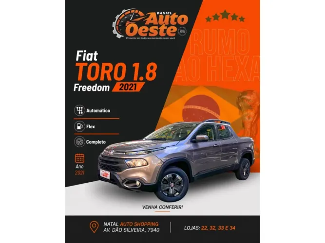 Fiat Toro Freedom 1.8 16V Flex Aut. 2021