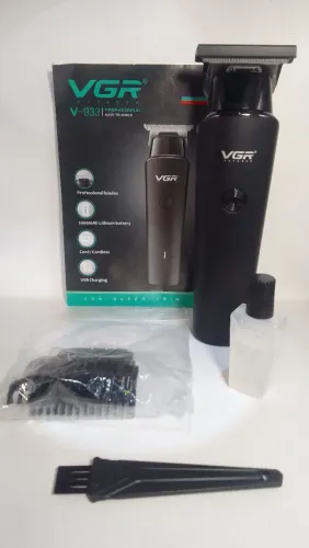 Máquina de cortar cabelo profissional vgr. v-933 sem caixa