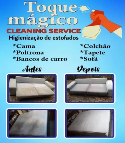 Limpeza a seco de estofados 