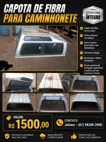 Capota para saveiro g4 g5