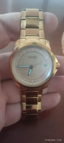 Relógio feminino Vivara usado 