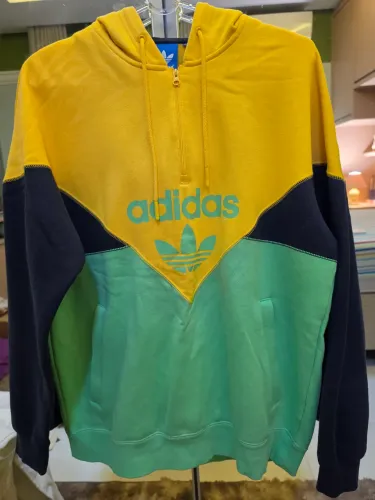 Moletom adidas trefoil com capuz M