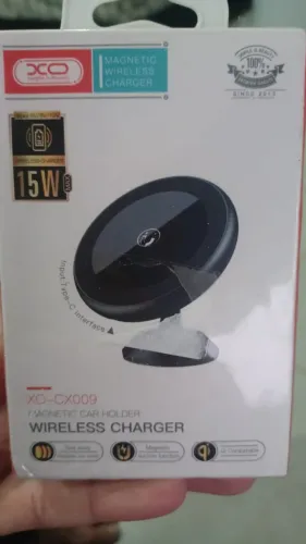 Carregador Veicular Magnético XO CX009 15W - Novo e Lacrado