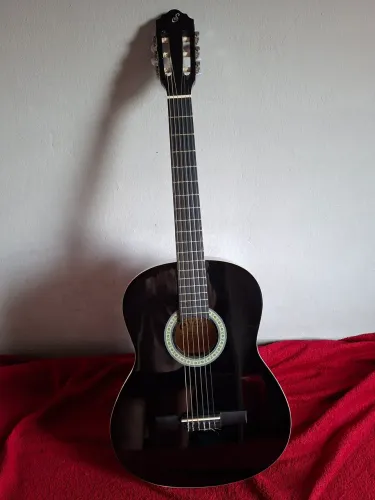 VIOLÃO GIANNINI START N-14 BK - NOVO + CAPA