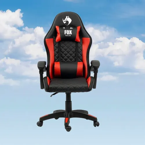 Cadeira Gamer FOX Racer vulpes vermelha