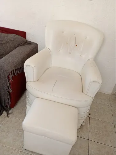 Poltrona de balanço + Puff