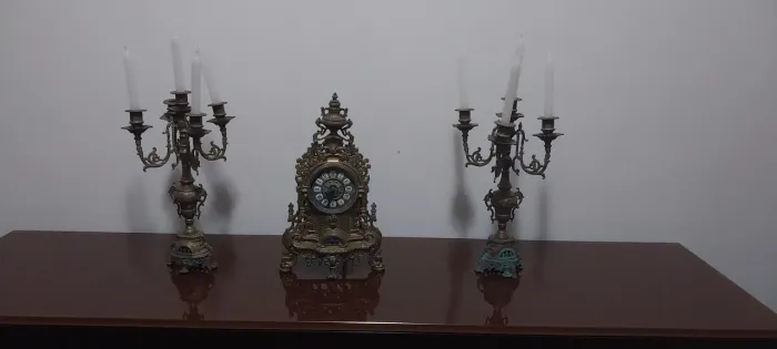 Garniture francês completo século XIX