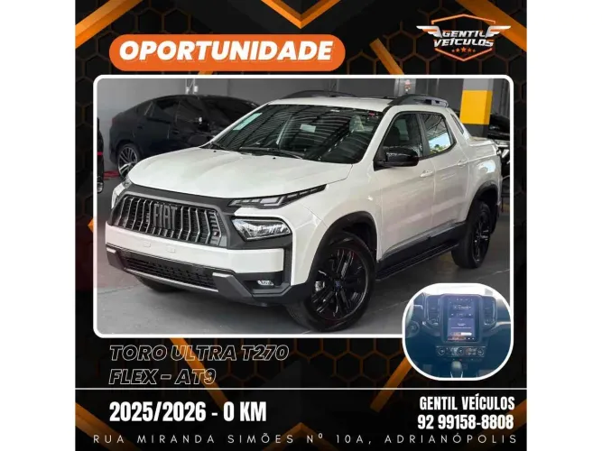 Fiat Toro Ultra 1.3 16V 4X2 TB Flex Aut. 2026