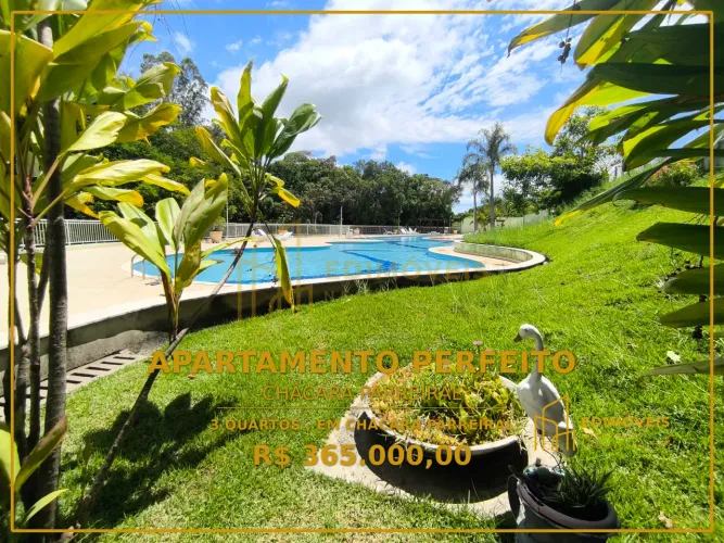 Incrível apartamento de 3 quartos na Chácara Parreiral, Serra!