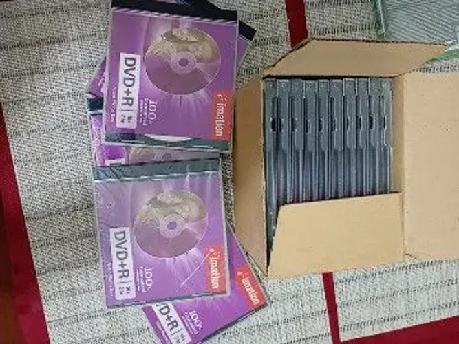 15 DVDS gravaveis Virgens