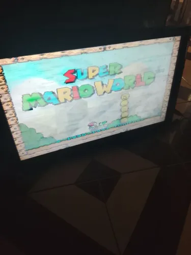 TV Samsung 42 com tela enrrugada
