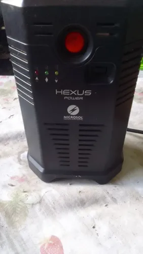 Estabilizador Microsol 600 vts funcionando normalmente 