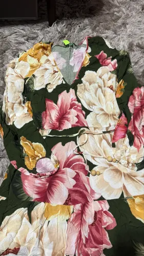 Vestido farm manga longa G