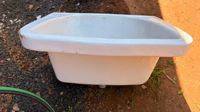 Tanque de louça 