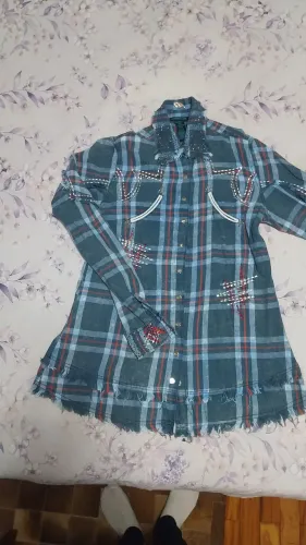 Camisa xadrez zenz western country