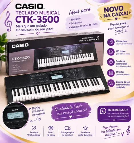 Teclado Musical CASIO
