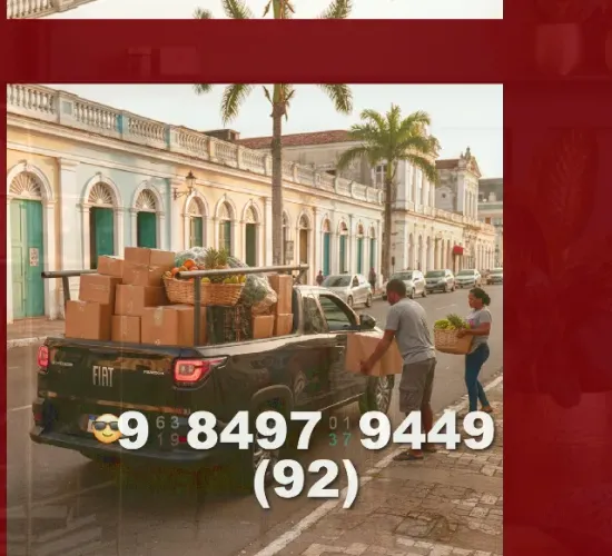 Frete Alvorada Redenção Planalto Paz Lírio do Vale B&B 9-2-9-8-4-9-7-9-4-4-9 rápido e segu