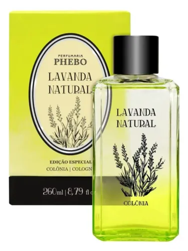 Colônia Phebo Lavanda Natural 260ml Edição Limitada 