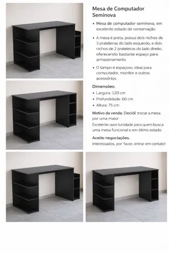 Mesa/Escrivaninha de Computador 