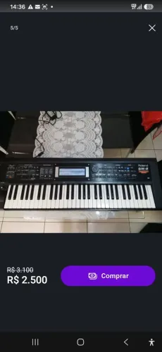 Teclado Roland BK-3