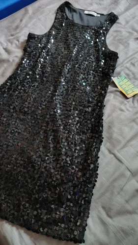 Vestido preto festa balada ZARA tamanho M