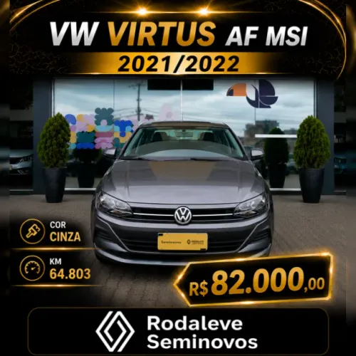Volkswagen Virtus 1.6 MSI Flex 16V 4P Aut. 2022