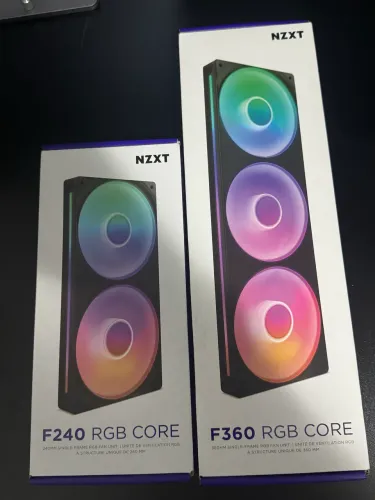 5 Fans NZXT - F360 + F240