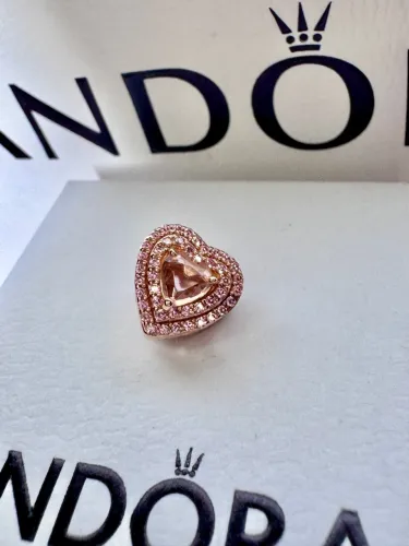 Charm Pandora Coração Brilhante