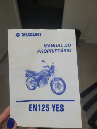 MANUAL USUÁRIO SUZUK YES 125